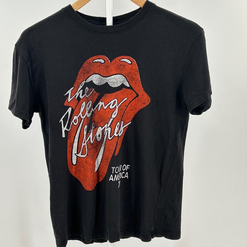 Lot 2 Rock Band Graphic Tees Def Leppard Rolling Stones Y2K Grunge Small
